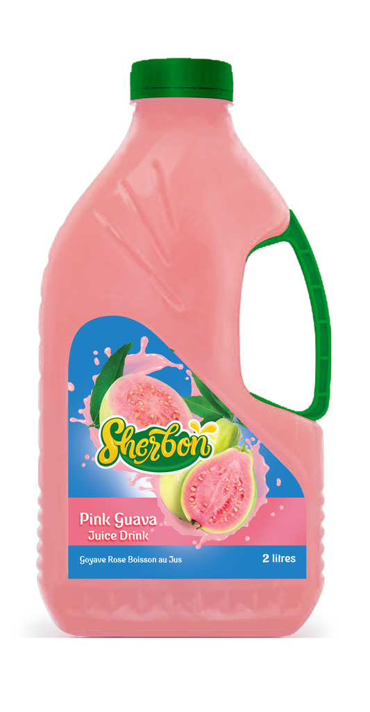 SHERBON 2 LTR PINK GUAVA JUICE