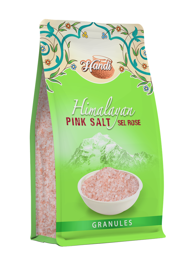 HANDI PS PINK SALT GRAIN POUCH 1KG
