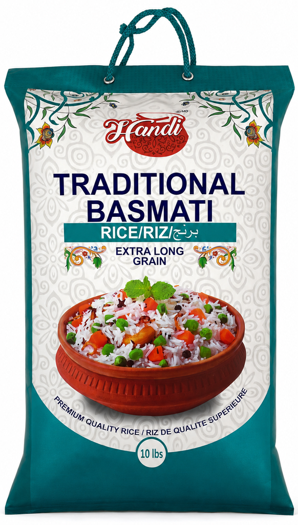 RICE HANDI TRADITIONAL BASMATI 10LBS