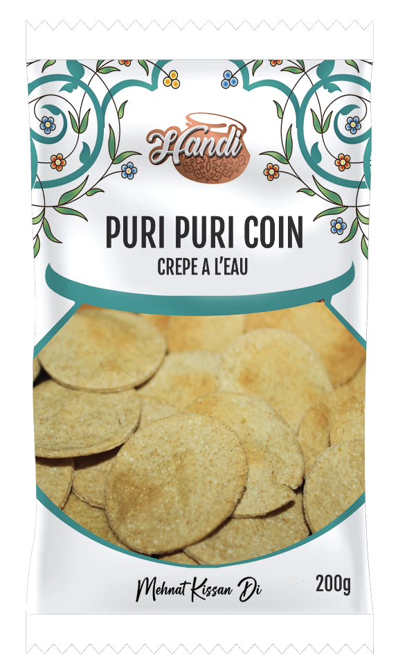 HANDI PS PANI PURI COIN 200GMS