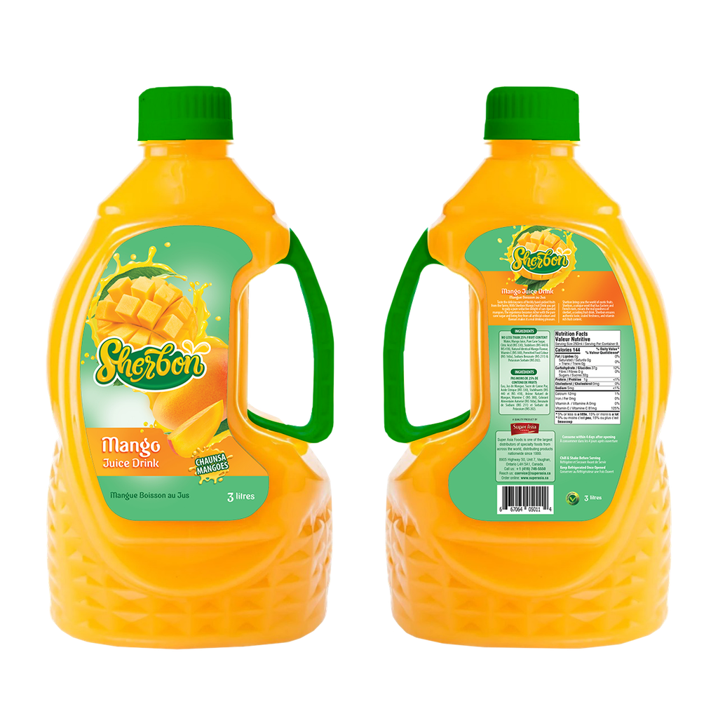 SHERBON 3 LTR CHAUNSA MANGO JUICE DRINK