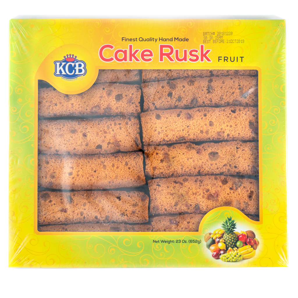 KCB CAKE RUSK 567 GM FRUITS LARGE