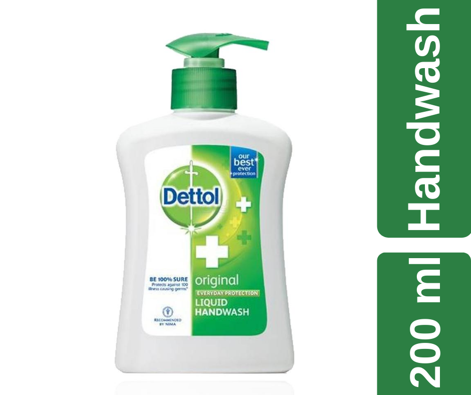 HNB HAND WASH DETTOL ORIGINAL SMALL 200ML