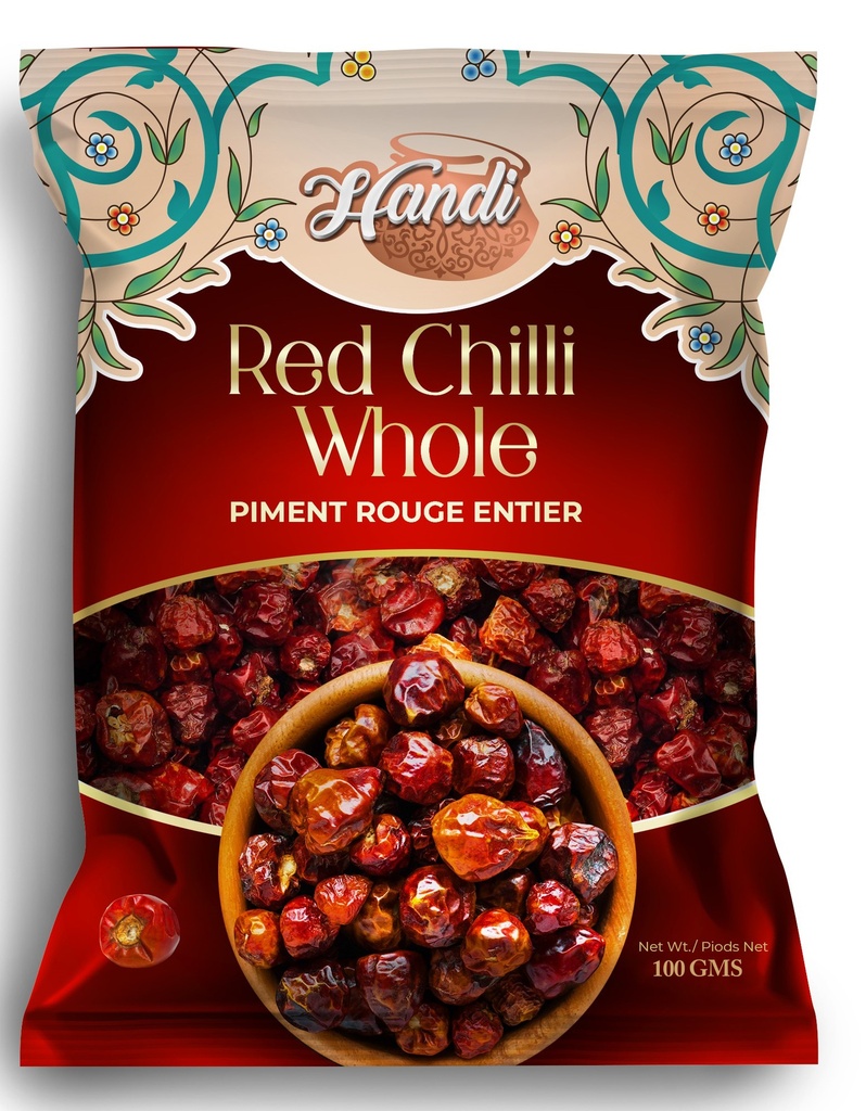 HANDI CHILLI WHOLE ROUND 100GM