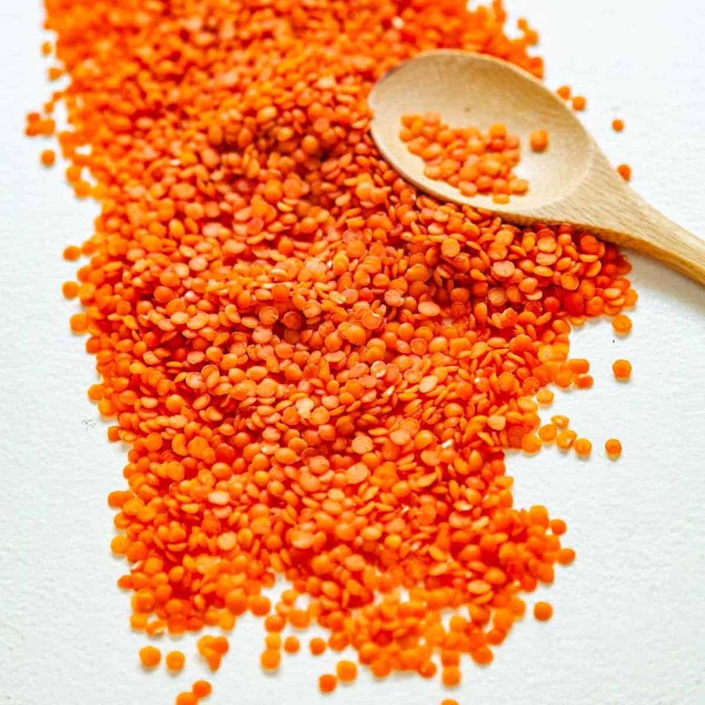 BULK RED LENTILS 55LBS