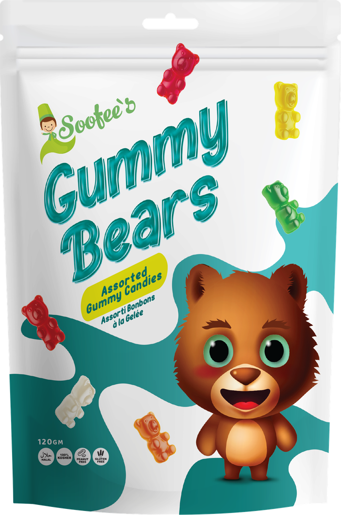 SOOFEE'S GUMMIES GUMMY BEARS 120GMS