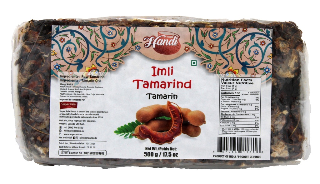 HANDI SEEDLESS TAMARIND 500GMS