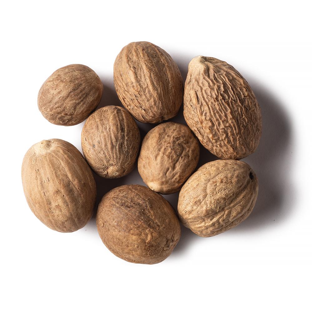 BULK NUTMEG WHOLE BULK 500GM