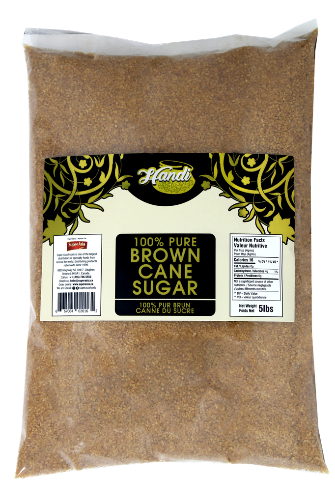 HANDI BROWN CANE SUGAR 5LB