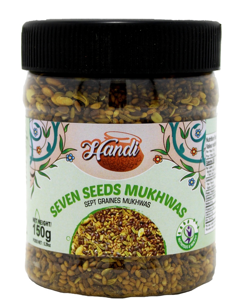 HANDI JAR MUKHWAS SEVEN SEED 150GMS