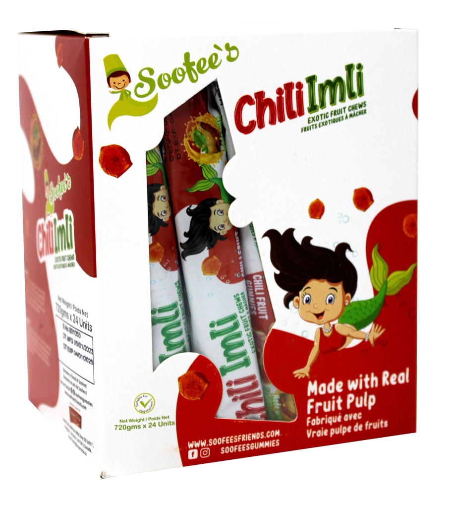 SOOFEE'S FRUIT GUMMIES CHILLI IMLI 720GM