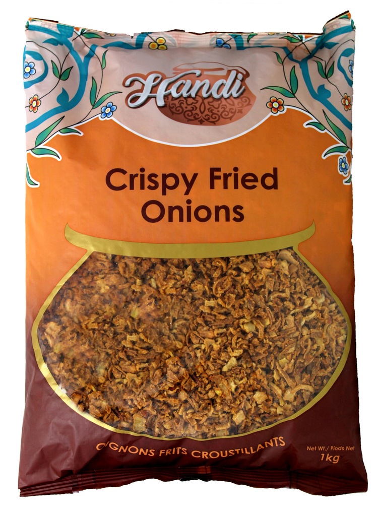 HANDI **CRISPY** FRIED ONIONS 1KG