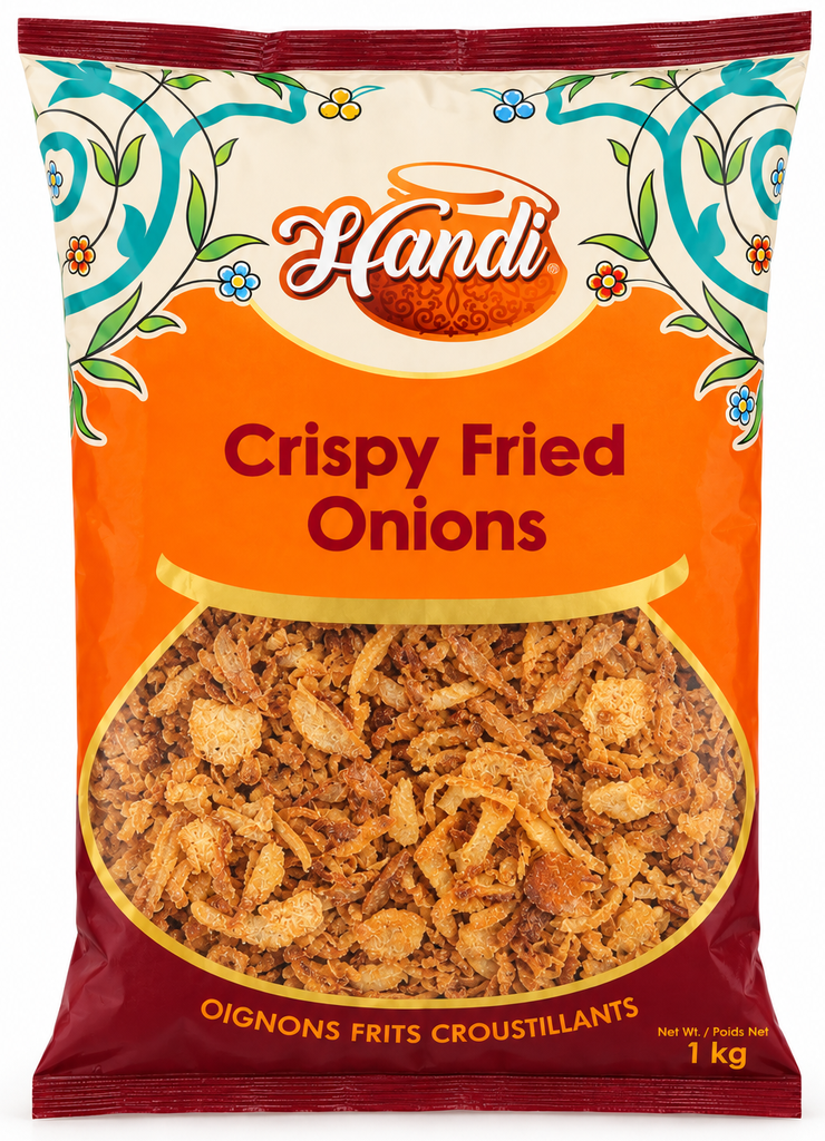 HANDI ON FRIED ONIONS **CRISPY**  1KG