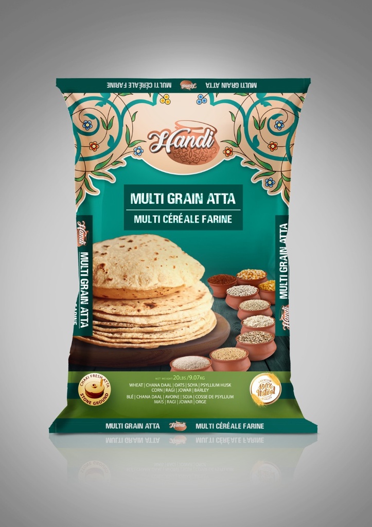 HANDI MULTIGRAIN ATTA  20LBS