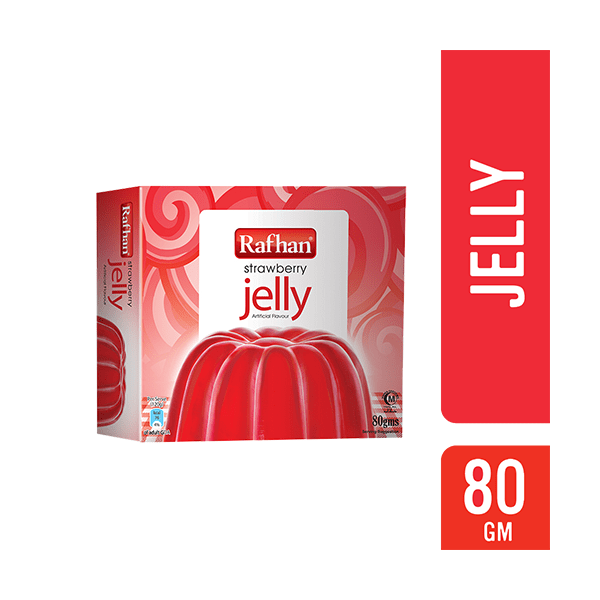 RAFHAN JELLY STRAWBERRY 80GMS