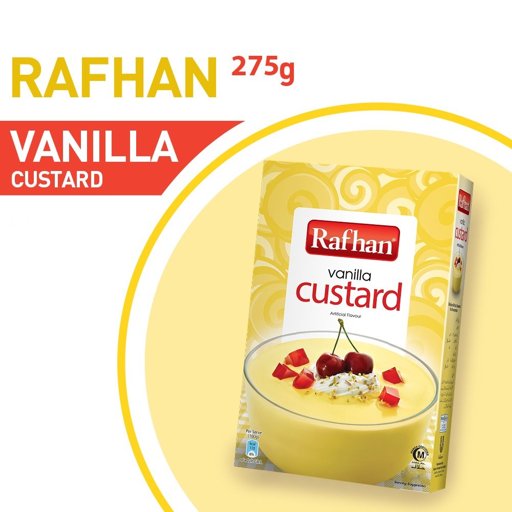 RAFHAN CUSTARD VANILLA 275GMS