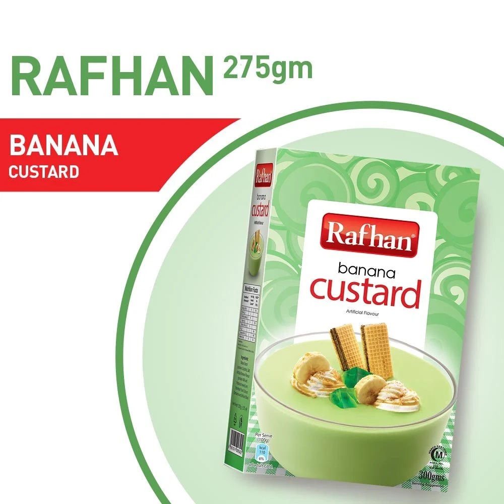 RAFHAN CUSTARD BANANA 275GMS