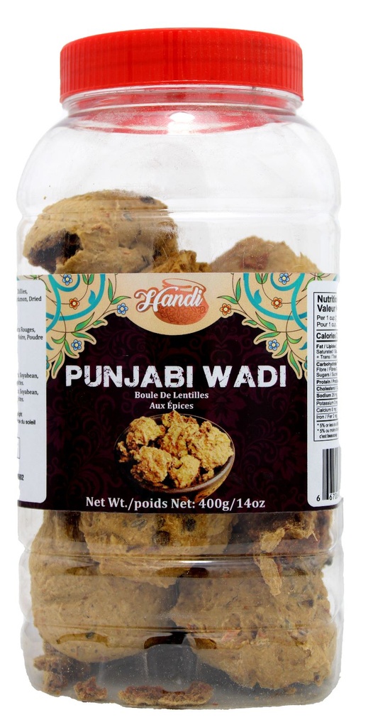 HANDI PUNJABI WADI IN JAR 400GMS