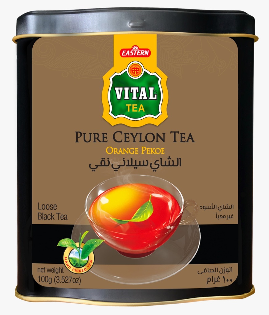 VITAL LUXURY PURE CEYLON TEA 100GM