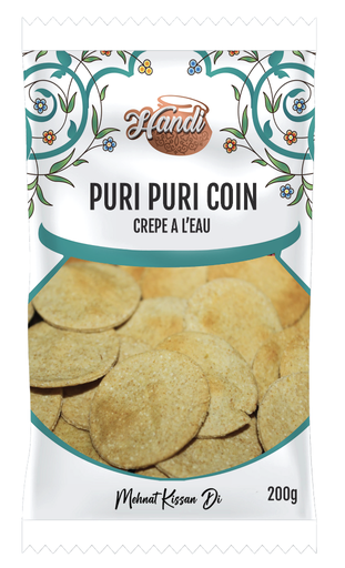 [IN-PANI-PURI] HANDI PS PANI PURI COIN 200GMS