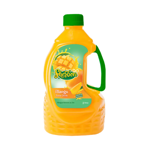 [SHR-JCE-3LTR-MANGO] SHERBON 3 LTR CHAUNSA MANGO JUICE DRINK