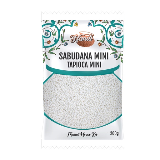 [IN-SABU-MINI] HANDI PS SABUDANA MINI 200GMS
