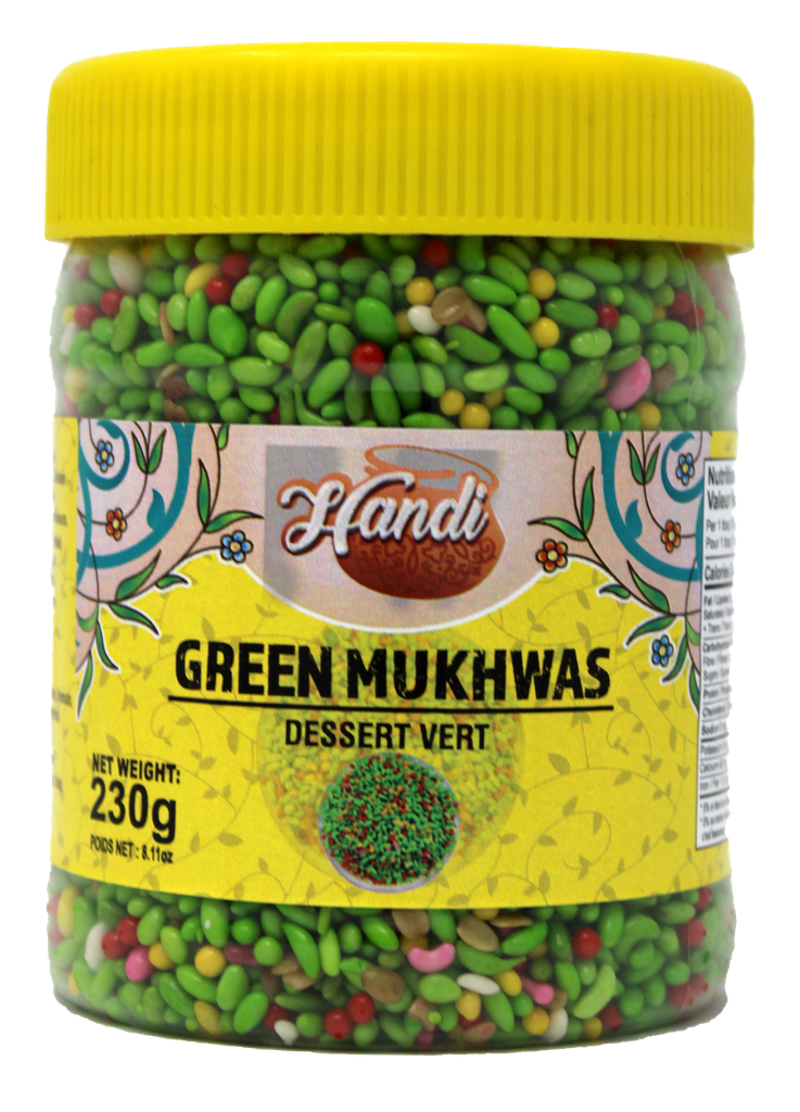 HANDI JAR MUKHWAS GREEN 230GMS