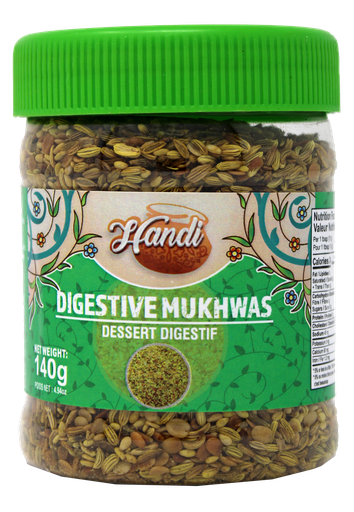 [IN-MUKHWAS-DIGESTIVE] HANDI JAR MUKHWAS DIGESTIVE 140GMS