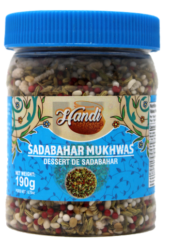 [IN-MUKHWAS-SADA] HANDI JAR MUKHWAS SADA BAHAR 190GMS