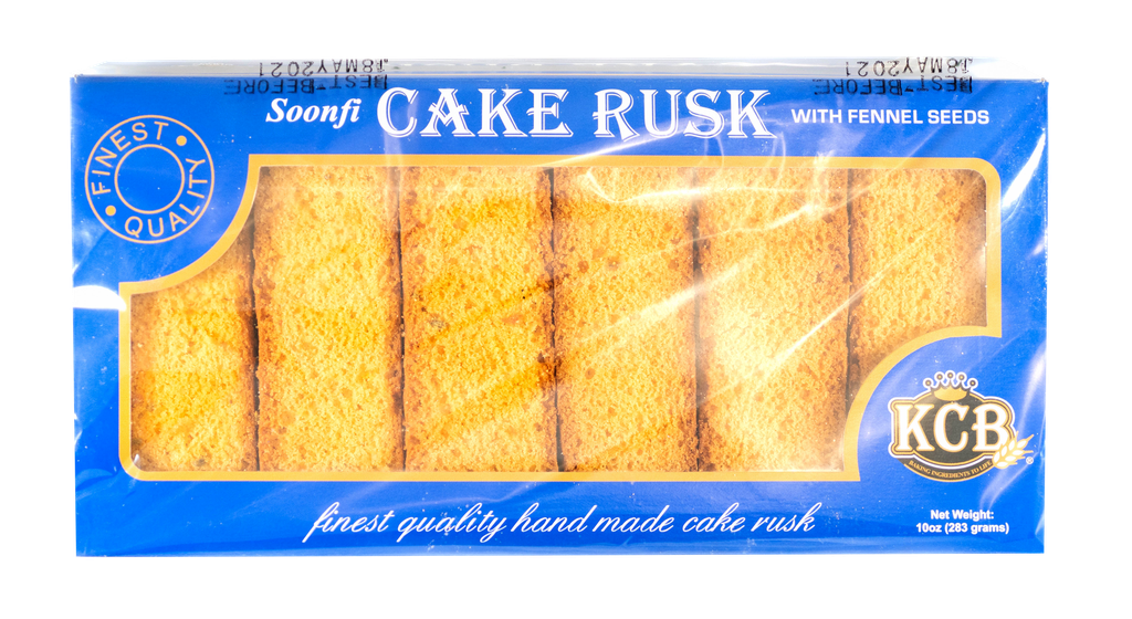 KCB CAKE RUSK 226 GM SOONFI WITH FENNEL SEEDS | Super Asia Foods