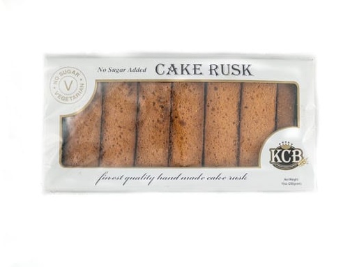 [K-RU-NENS] KCB CAKE RUSK 280GM NO SUGAR ADDED VEGETARIAN