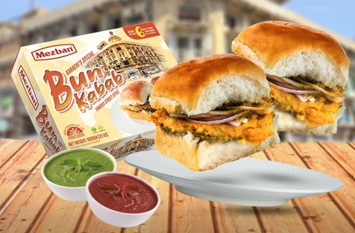 [DN-BUN-KBAB] FZ MEZBAN BUN KEBAB 6 PCS 660 GM