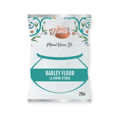 [IN-FLOUR-BARLEY] HANDI FL BARLEY FLOUR 2LBS
