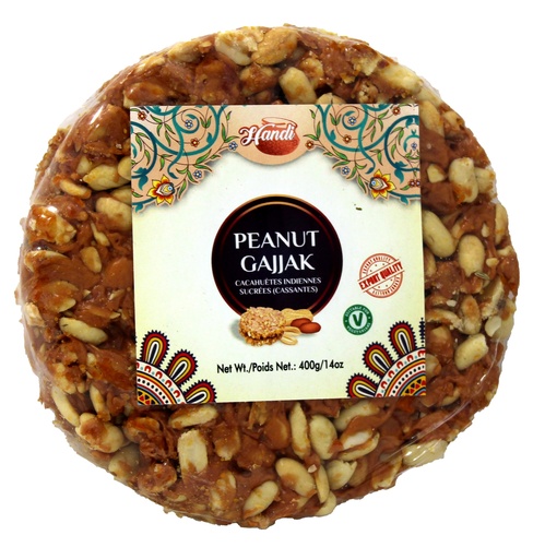 [HD-GAJ-PEANUT-400GMS] HANDI PEANUT GAJJAK 400GMS