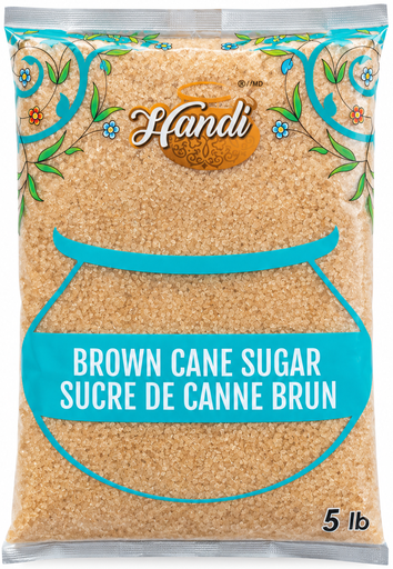 [HD-SUG-BRN] HANDI SUGAR BROWN CANE SUGAR 5LB