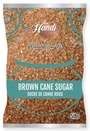 [HD-SUG-BRN] HANDI SUGAR BROWN CANE SUGAR 5LB