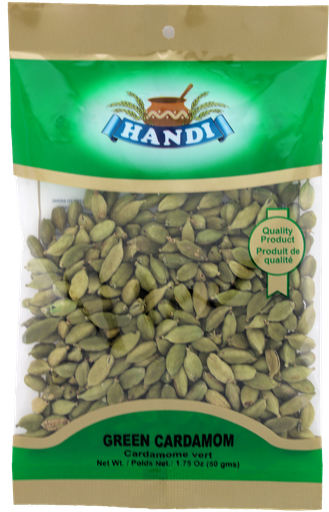 [IN-CAR-GRN200] HANDI GREEN CARDAMOM 200GM