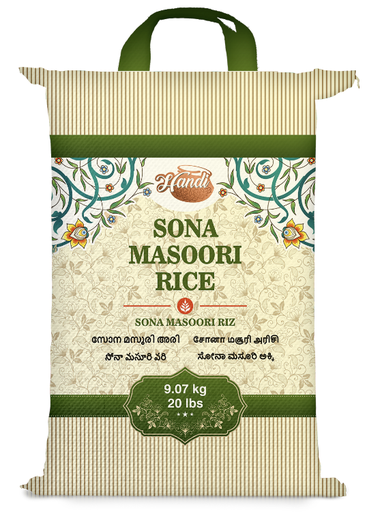 [RCE-SONA-MAS] RICE HANDI SONA MASOORI 20LB