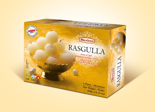 [DN-SW-RASGULLA] MEZBAN RASGULLA 400GM