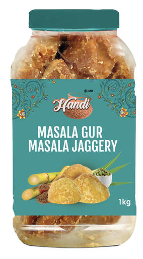 [HD-JAG-MSL-JAR] HANDI JAGGERY MASALA GUR 1KG