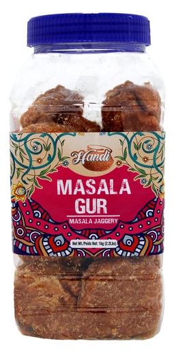 [HD-JAG-MSL-JAR] HANDI MASALA GUR (JAGGERY) 1KG