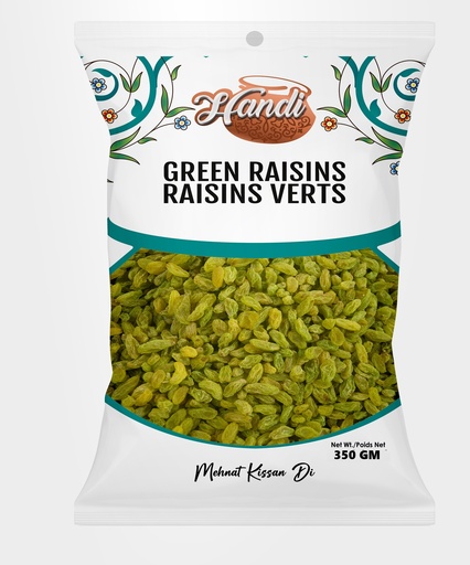 [HD-RAISIN-GRN-350GM] HANDI DF RAISIN GREEN 350GM