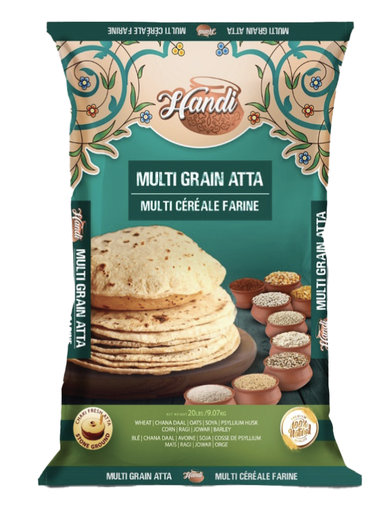 [IN-ATTA-MULTIGRAIN] HANDI FL MULTIGRAIN ATTA  20LBS