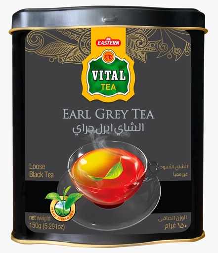 [T-LUX-EARL] VITAL LUXURY EARL GREY TEA 150GM