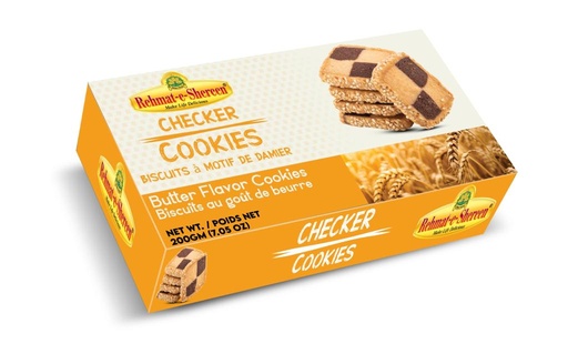 [RA-COOKIES-CHECKERED] REHMAT-E-SHEREEN COOKIES CHECKER 200 GM