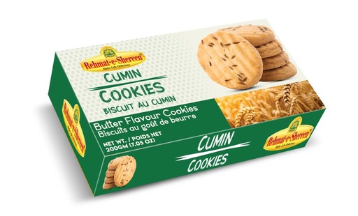 [RA-COOKIES-CUMIN] REHMAT-E-SHEREEN COOKIES CUMIN 200 GM