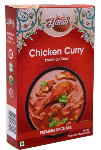 [HD-MSL-CHICURRY] HANDI RECIPE MIX CHICKEN CURRY MASALA 50 GMS