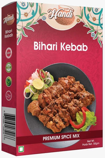 [HD-MSL-BIHARI] HANDI RMR BIHARI KABAB MASALA 50 GMS