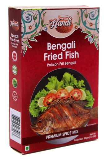 [HD-MSL-FRIEDFISH] HANDI RECIPE MIX BENGALI FRIED FISH MASALA 50 GMS