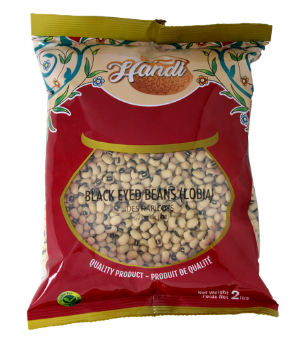[LNT-BLEYE-2LB] HANDI LENTILS BLACK EYE BEANS 2 LB